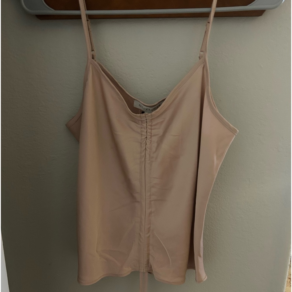 Satin top, NWT, size M